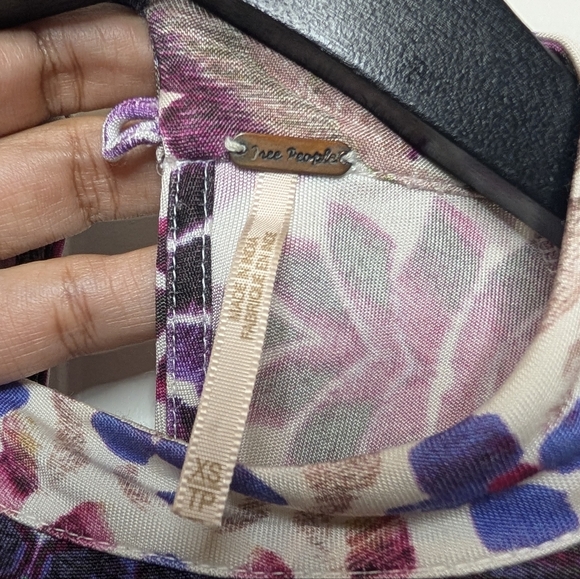 Free People Multicolor Backless Dress Boho Bohemian - Picture 6 of 8